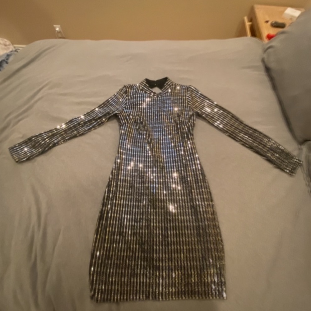 Glitter, party dress